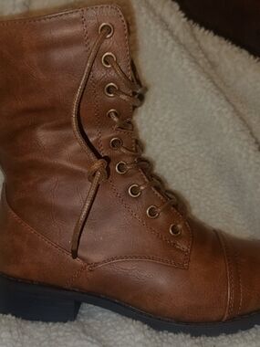 Forever Lace-Up Combat Boot